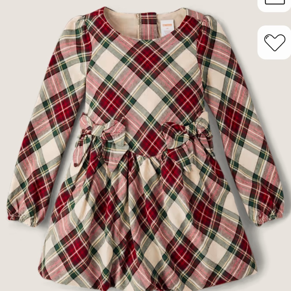 Gymboree Plaid 2T Girls Dress